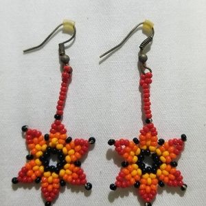 Flower shakira earings
